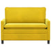 Canapea Galben 126 x 81 x 87,5 cm Catifea - WALTI WALTI