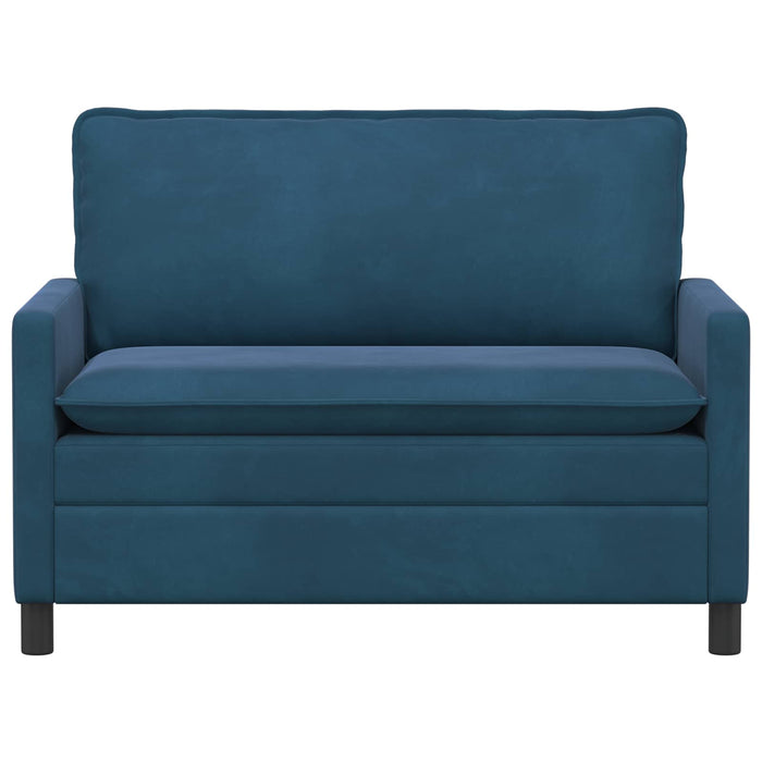 Canapea albastru 126 x 81 x 87,5 cm Catifea - WALTI WALTI