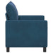Canapea albastru 126 x 81 x 87,5 cm Catifea - WALTI WALTI