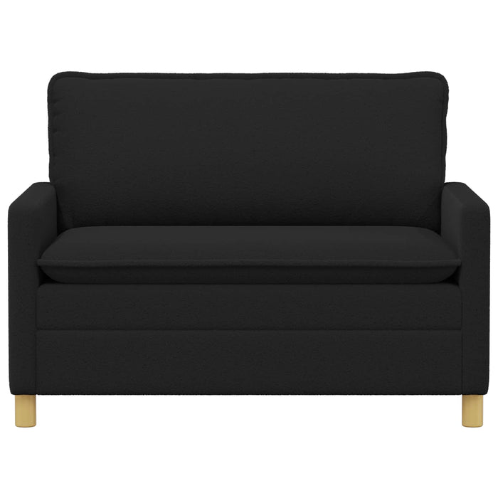 Canapea Negru 126 x 81 x 87,5 cm Țesătură - WALTI WALTI