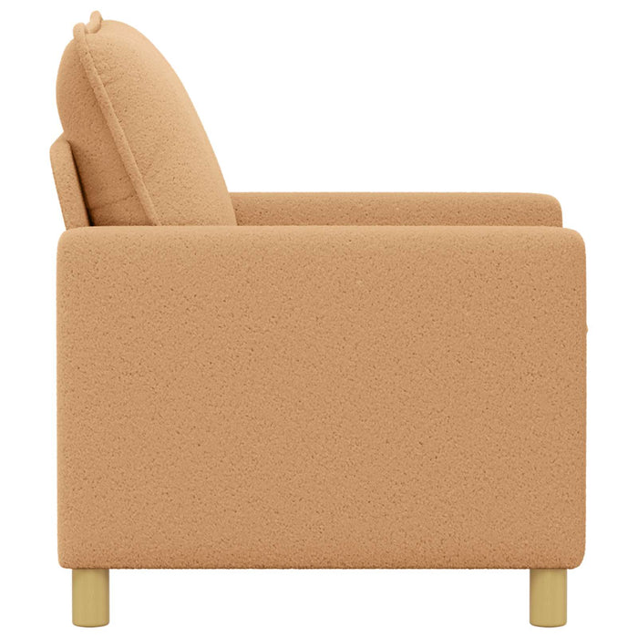 Canapea Bej 126 x 81 x 87,5 cm Țesătură - WALTI WALTI