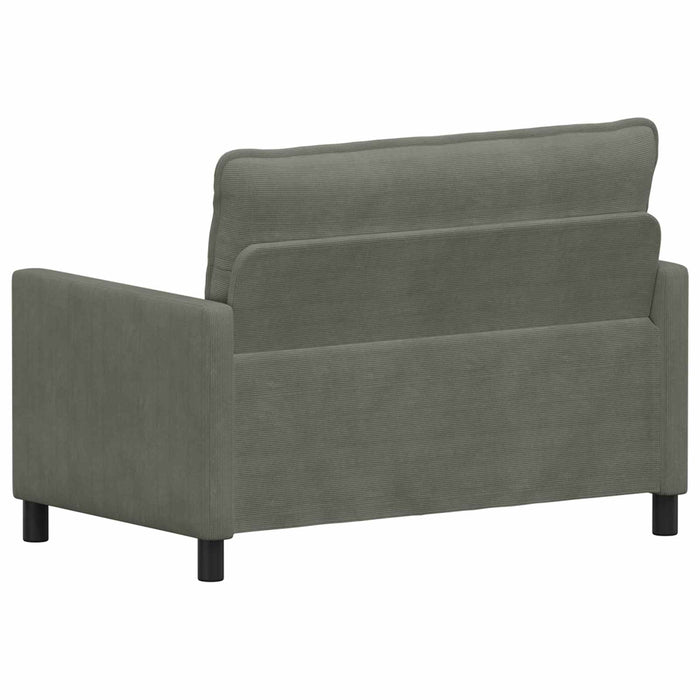 Canapea Gri deschis 126 x 81 x 87,5 cm Țesătură - WALTI WALTI