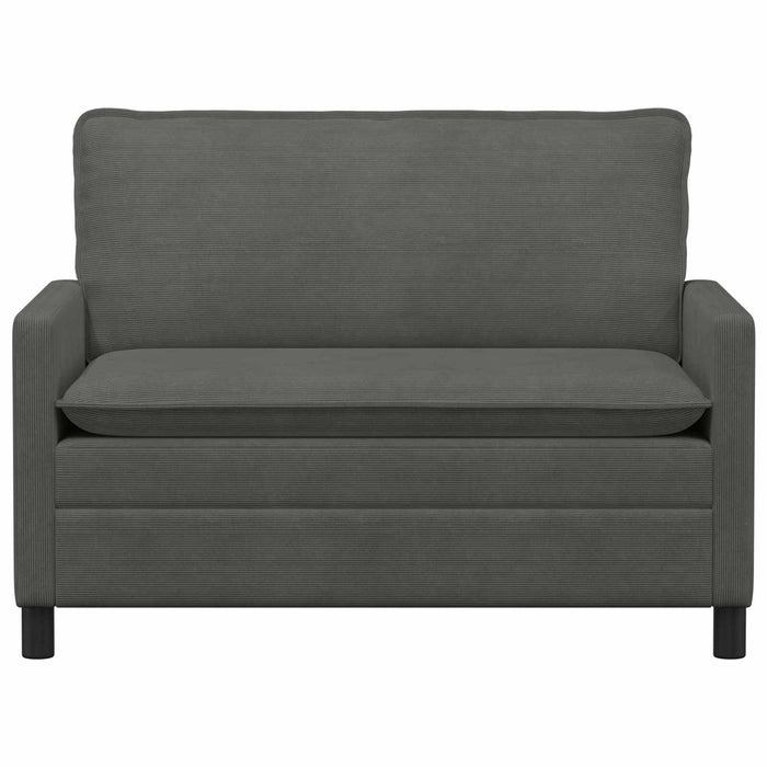 Canapea Gri închis 126 x 81 x 87,5 cm Țesătură - WALTI WALTI