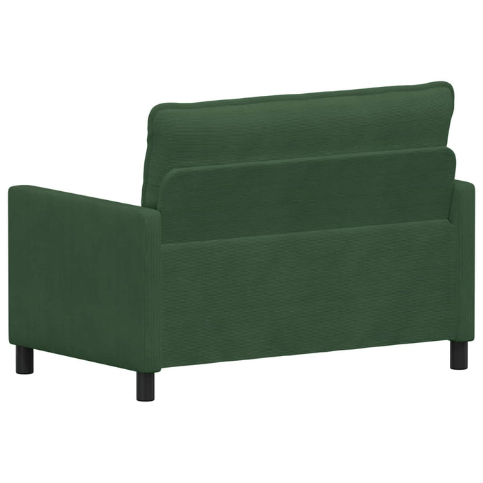 Canapea Verde Junglă 126 x 81 x 87,5 cm Țesătură - WALTI WALTI
