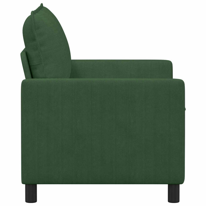 Canapea Verde Junglă 126 x 81 x 87,5 cm Țesătură - WALTI WALTI