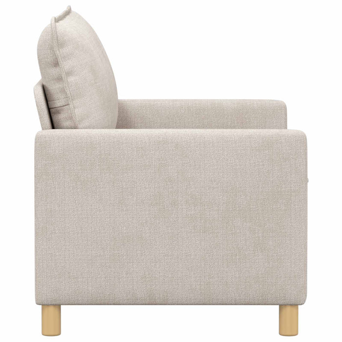 Canapea Crem 126 x 81 x 87,5 cm Poliester - WALTI WALTI