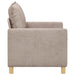 Canapea Bej 126 x 81 x 87,5 cm Poliester - WALTI WALTI
