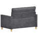 Canapea Gri închis 126 x 81 x 87,5 cm Poliester - WALTI WALTI