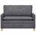 Canapea Gri închis 126 x 81 x 87,5 cm Poliester - WALTI WALTI