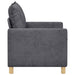 Canapea Gri închis 126 x 81 x 87,5 cm Poliester - WALTI WALTI