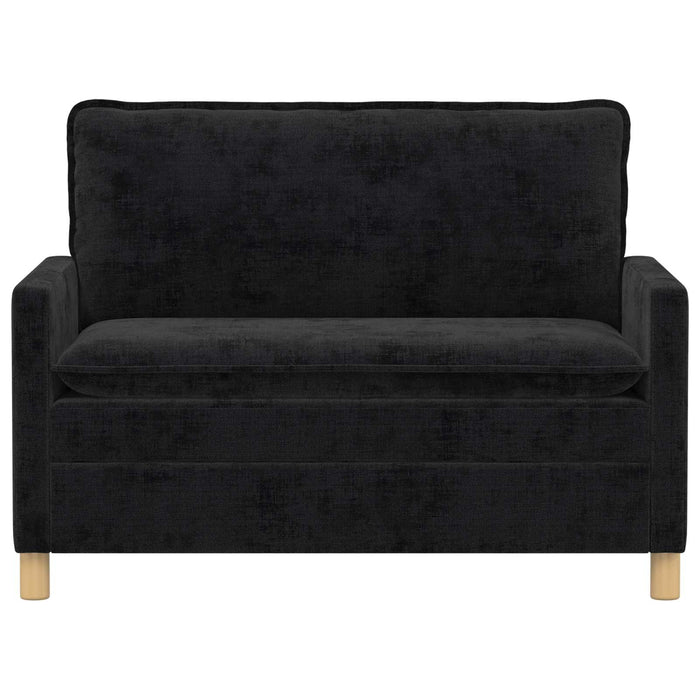 Canapea Negru 126 x 81 x 87,5 cm Poliester - WALTI WALTI