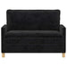 Canapea Negru 126 x 81 x 87,5 cm Poliester - WALTI WALTI
