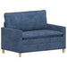 Canapea albastru 126 x 81 x 87,5 cm Poliester - WALTI WALTI
