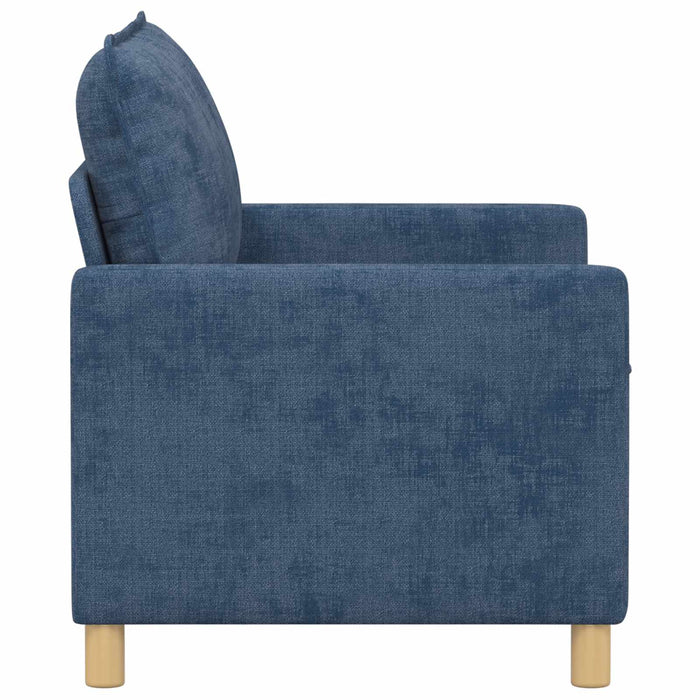 Canapea albastru 126 x 81 x 87,5 cm Poliester - WALTI WALTI