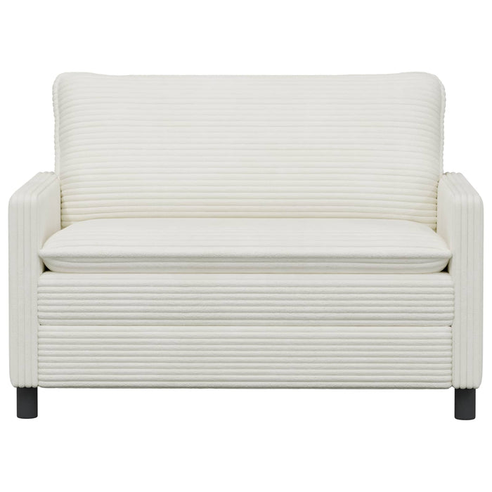 Canapea Crem 126 x 81 x 87,5 cm Poliester WALTI