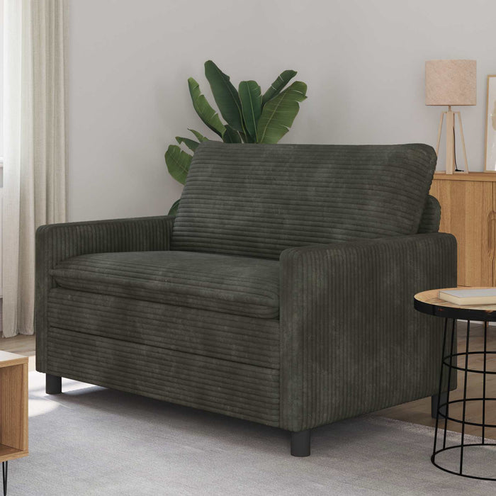 Canapea Antracit 126 x 81 x 87,5 cm Poliester WALTI