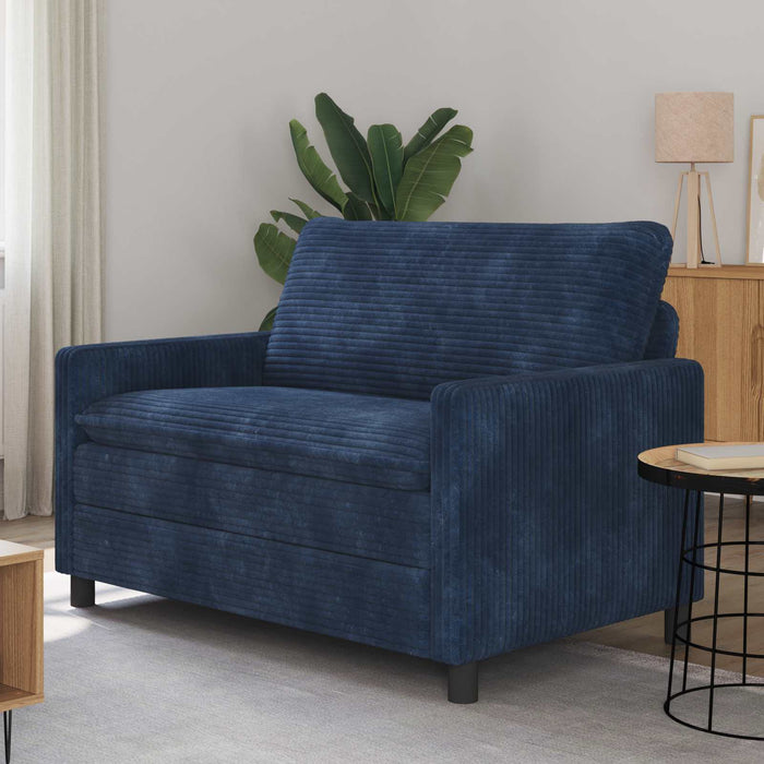 Canapea Albastru marin 126 x 81 x 87,5 cm Poliester WALTI