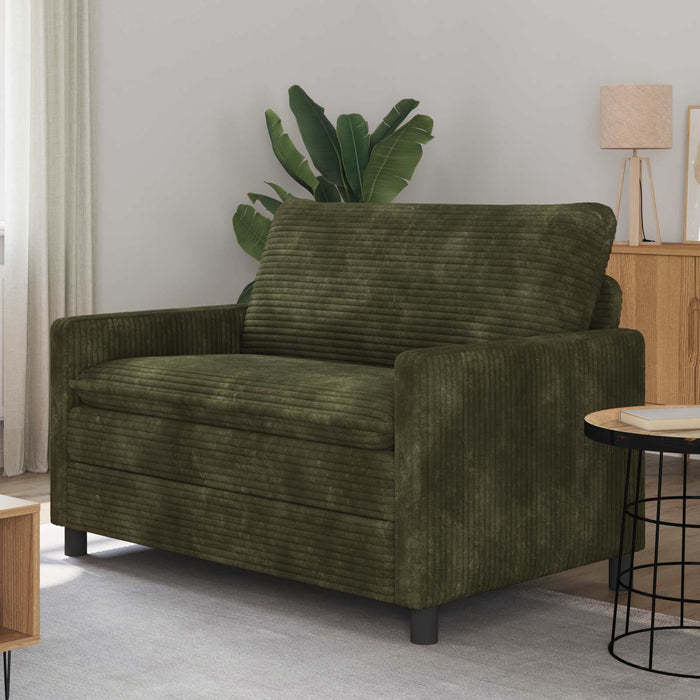 Canapea Verde 126 x 81 x 87,5 cm Poliester WALTI
