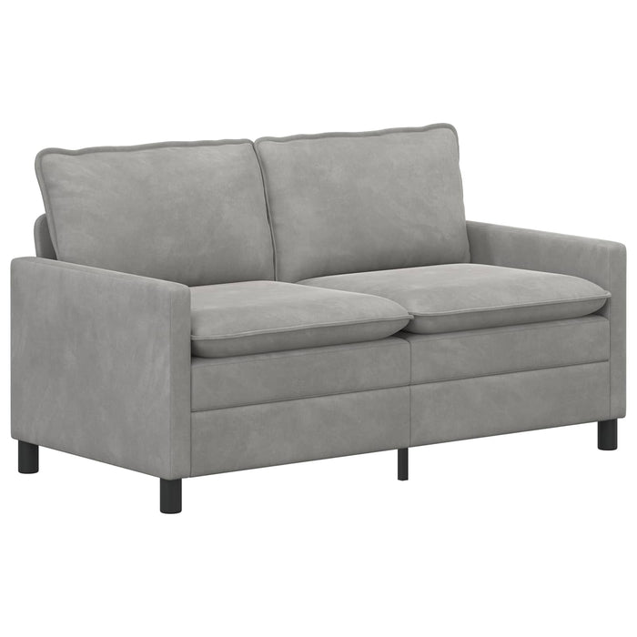 Canapea Gri deschis 156 x 81 x 87,5 cm Catifea - WALTI WALTI