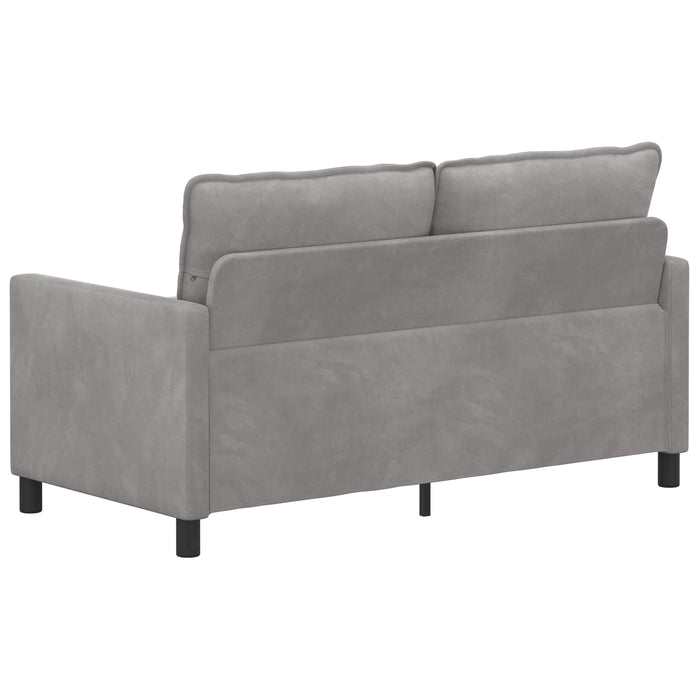 Canapea Gri deschis 156 x 81 x 87,5 cm Catifea - WALTI WALTI