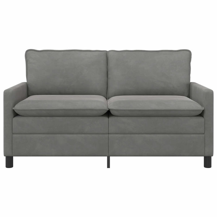 Canapea Gri închis 156 x 81 x 87,5 cm Catifea - WALTI WALTI