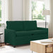 Canapea Verde închis 156 x 81 x 87,5 cm Catifea - WALTI WALTI