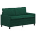 Canapea Verde închis 156 x 81 x 87,5 cm Catifea - WALTI WALTI