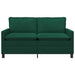 Canapea Verde închis 156 x 81 x 87,5 cm Catifea - WALTI WALTI