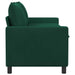 Canapea Verde închis 156 x 81 x 87,5 cm Catifea - WALTI WALTI