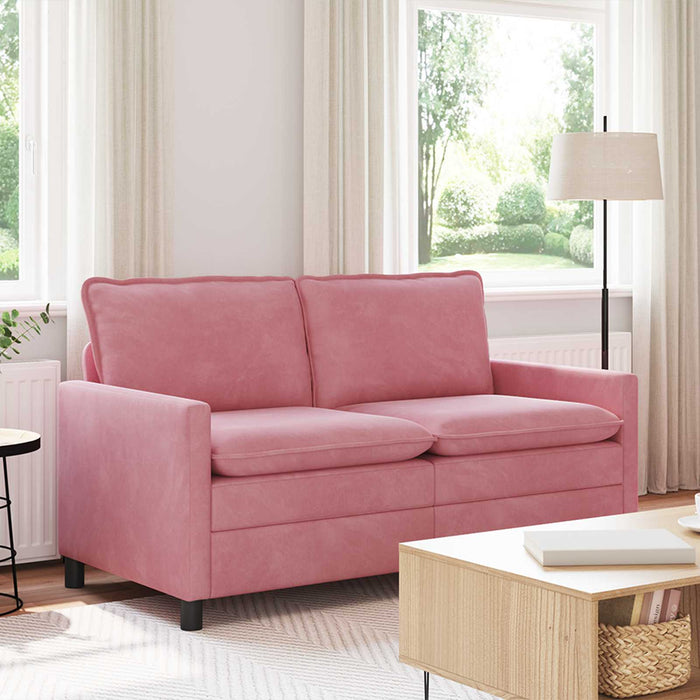 Canapea Roz 156 x 81 x 87,5 cm Catifea - WALTI WALTI