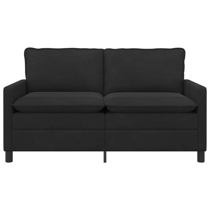 Canapea Negru 156 x 81 x 87,5 cm Catifea WALTI
