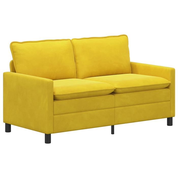 Canapea Galben 156 x 81 x 87,5 cm Catifea - WALTI WALTI