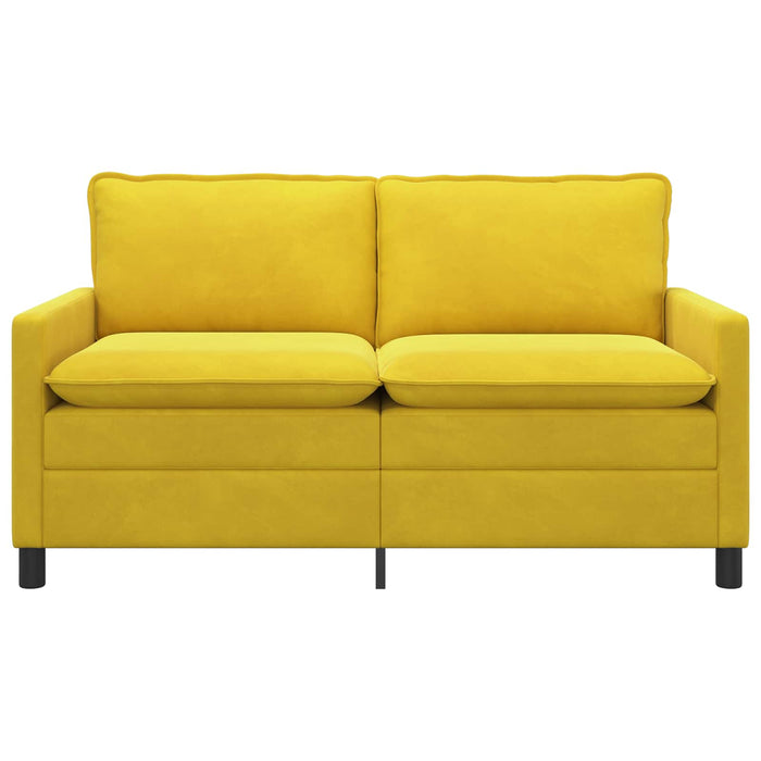 Canapea Galben 156 x 81 x 87,5 cm Catifea - WALTI WALTI