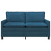Canapea albastru 156 x 81 x 87,5 cm Catifea - WALTI WALTI