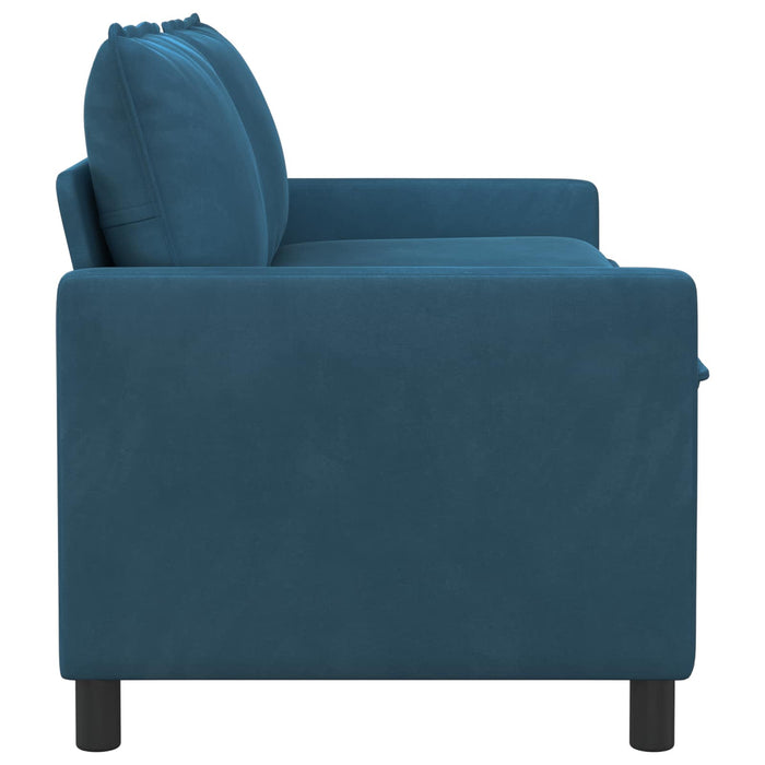 Canapea albastru 156 x 81 x 87,5 cm Catifea - WALTI WALTI