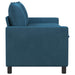 Canapea albastru 156 x 81 x 87,5 cm Catifea - WALTI WALTI