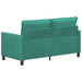 Canapea Turcoaz 156 x 81 x 87,5 cm Catifea - WALTI WALTI