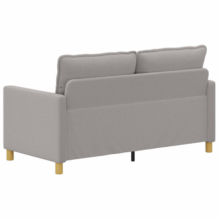 Canapea Gri deschis 156 x 81 x 87,5 cm Țesătură - WALTI WALTI