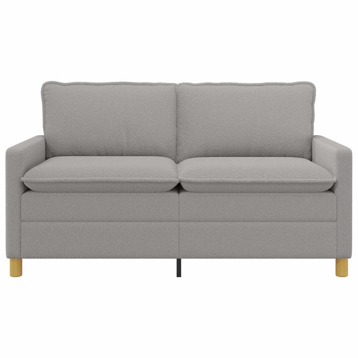 Canapea Gri deschis 156 x 81 x 87,5 cm Țesătură - WALTI WALTI