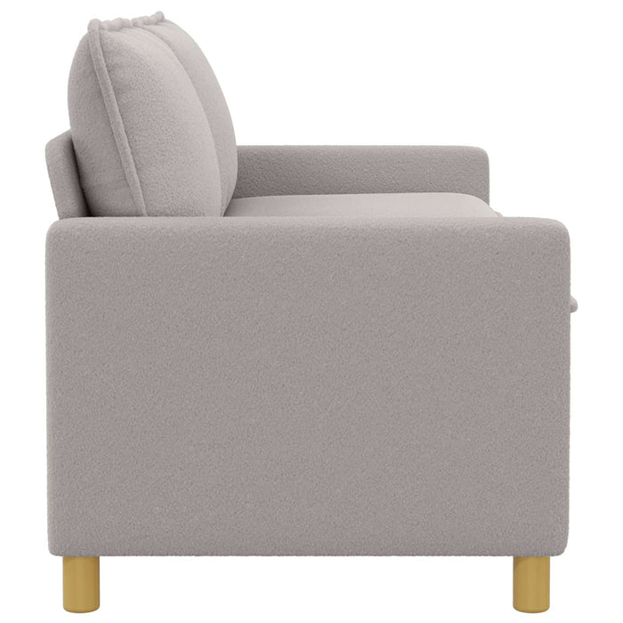 Canapea Gri deschis 156 x 81 x 87,5 cm Țesătură - WALTI WALTI