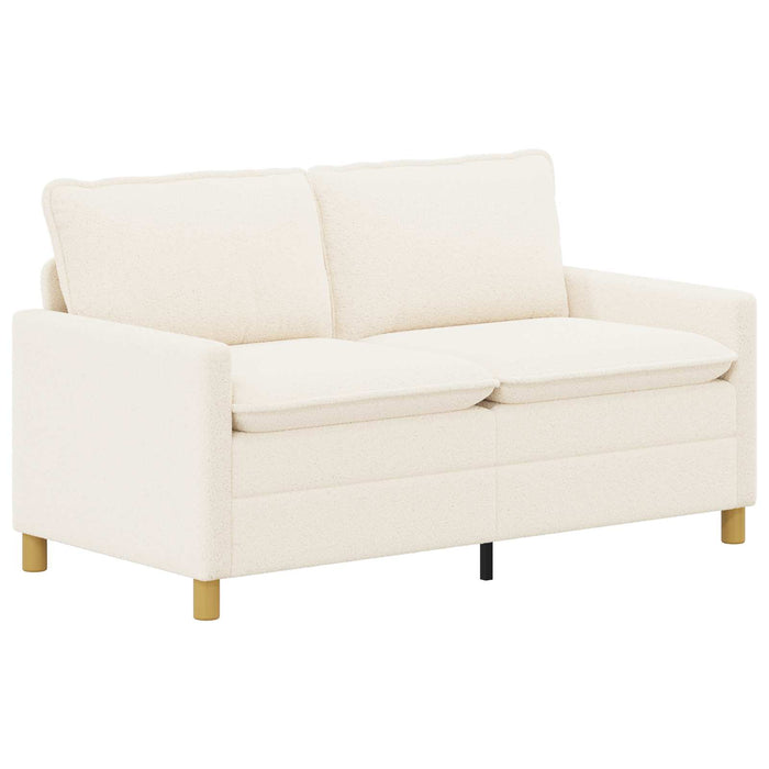 Canapea Crem 156 x 81 x 87,5 cm Țesătură - WALTI WALTI