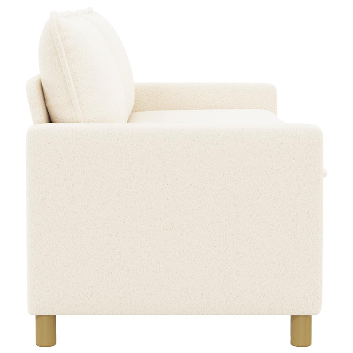 Canapea Crem 156 x 81 x 87,5 cm Țesătură - WALTI WALTI