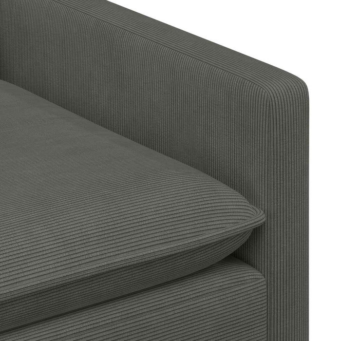 Canapea Gri închis 156 x 81 x 87,5 cm Țesătură WALTI