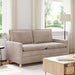 Canapea Bej 156 x 81 x 87,5 cm Poliester - WALTI WALTI