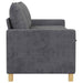 Canapea Gri închis 156 x 81 x 87,5 cm Poliester - WALTI WALTI