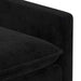 Canapea Negru 156 x 81 x 87,5 cm Poliester - WALTI WALTI