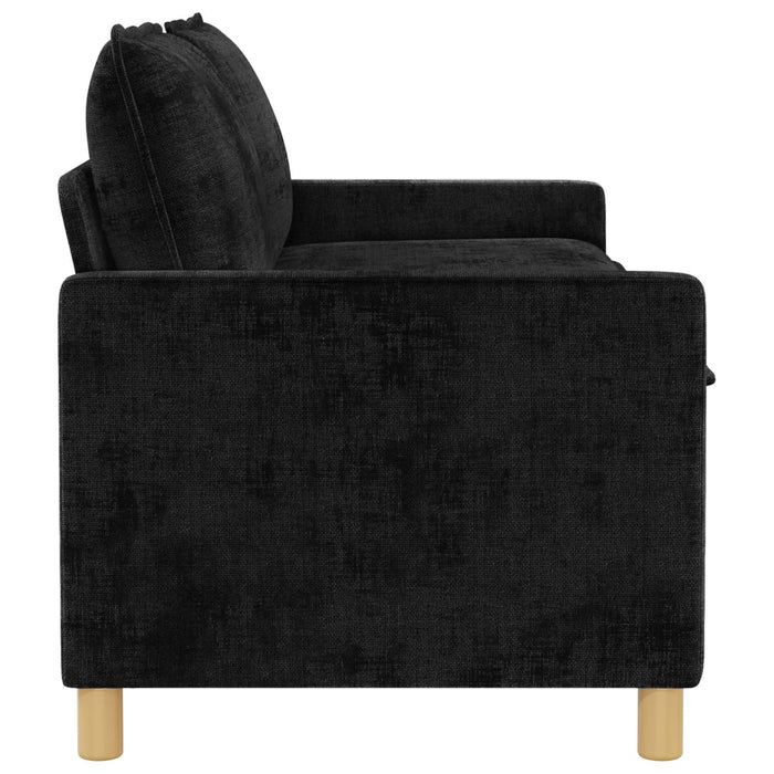 Canapea Negru 156 x 81 x 87,5 cm Poliester - WALTI WALTI
