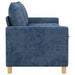 Canapea albastru 156 x 81 x 87,5 cm Poliester - WALTI WALTI