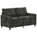 Canapea Antracit 156 x 81 x 87,5 cm Poliester - WALTI WALTI