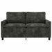 Canapea Antracit 156 x 81 x 87,5 cm Poliester - WALTI WALTI
